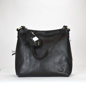 Patricia Nash Kalispell Large Leather Hobo - Chocolate